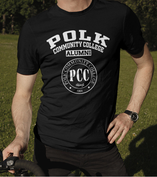 Polk Community College Alumni PCC Vikings 1964 T-Shirt