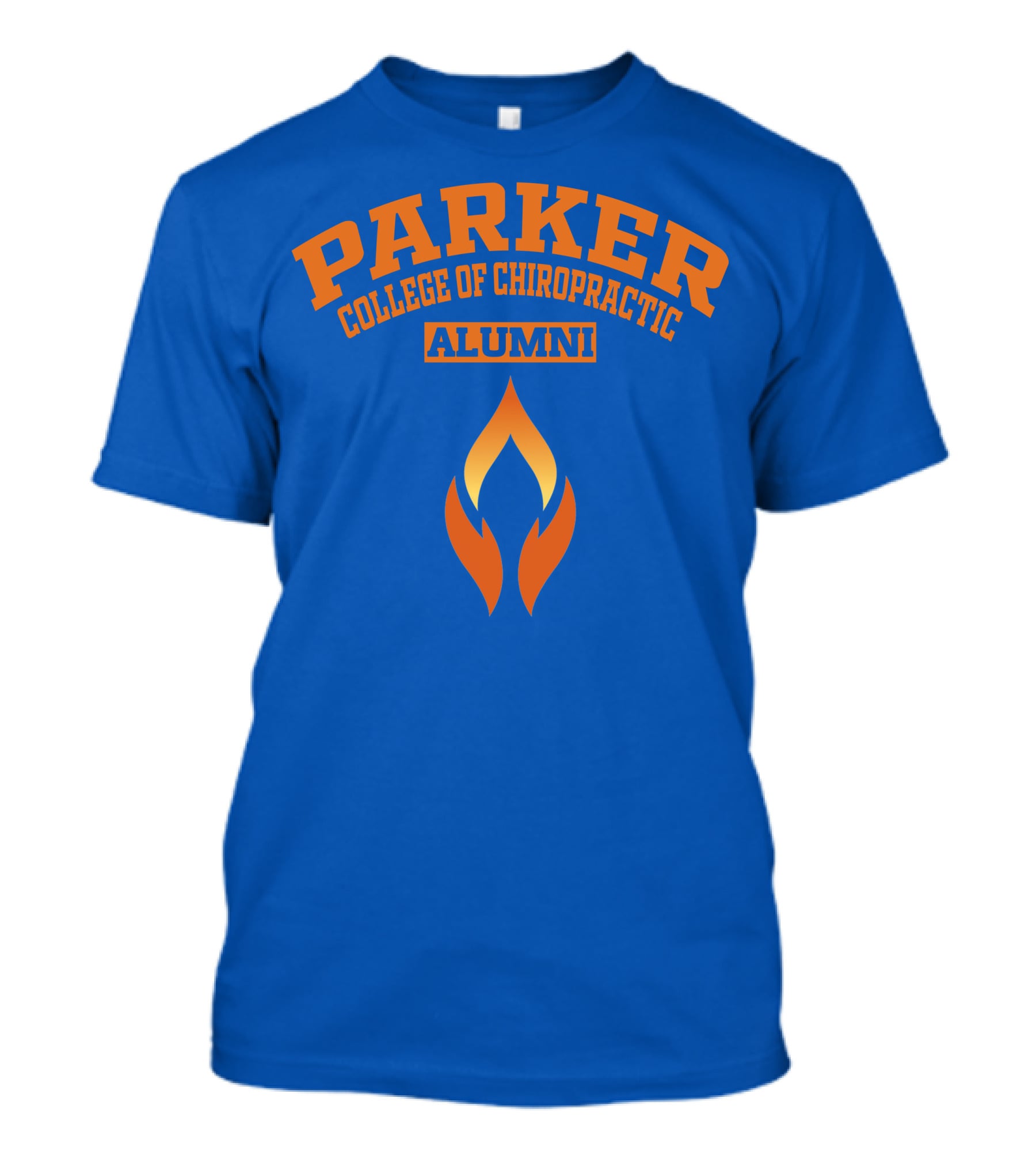 Parker College Of Chiropractic Alumni Flame T-Shirt