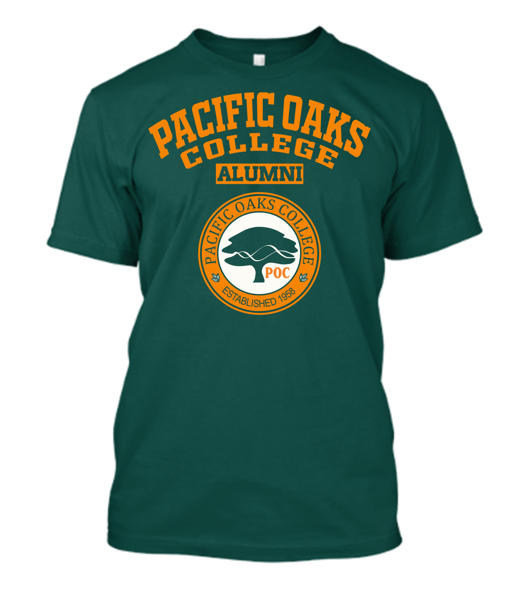 Pacific Oaks College Alumni POC Established 1959 T-Shirt