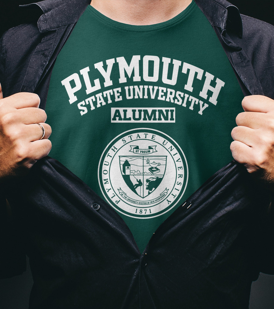 Plymouth State University Alumni 1871 Emblem T-Shirt