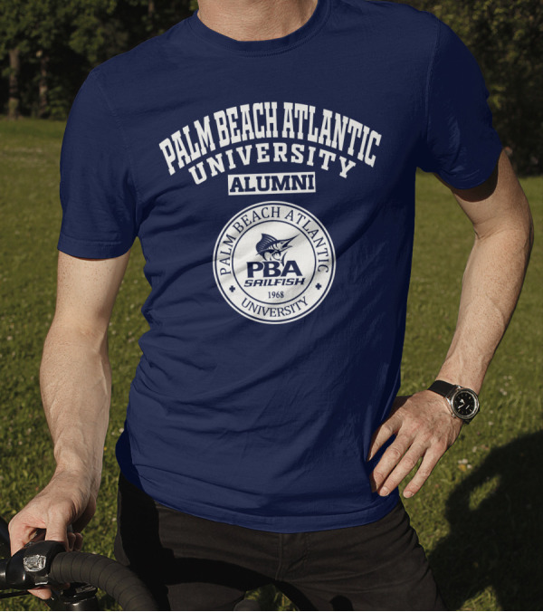Palm Beach Atlantic University Alumni PBA Sailfish 1968 T-Shirt