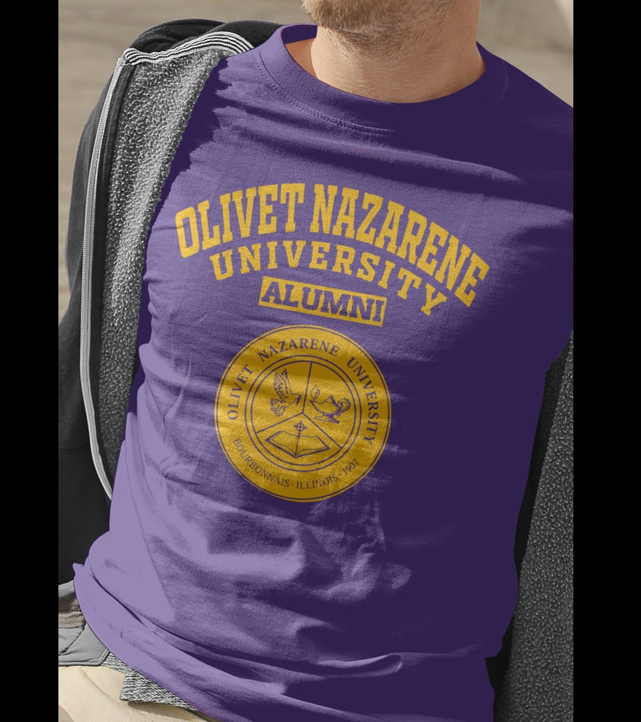 Olivet Nazarene University Alumni Seal Bourbonnais Illinois 1907 T-Shirt