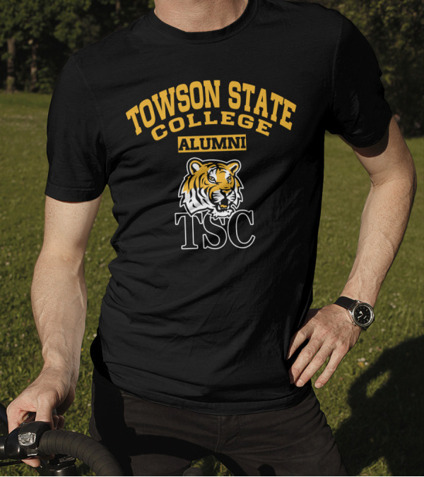 Towson State College Alumni TSC Tiger T-Shirt