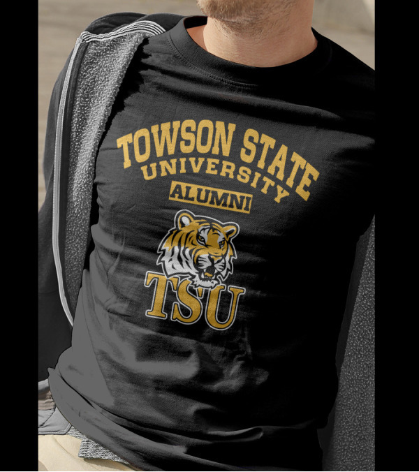 Towson State University Alumni TSU Tiger T-Shirt