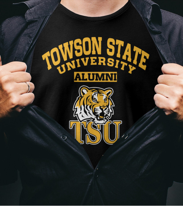 Towson State University Alumni TSU Tiger T-Shirt