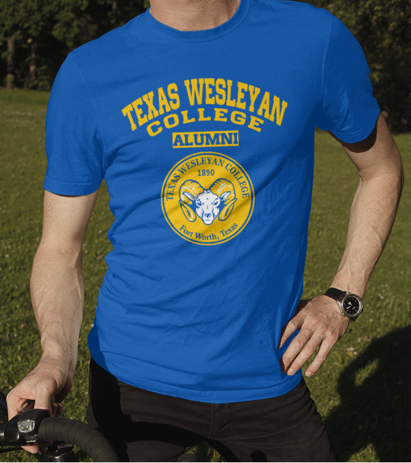 Texas Wesleyan College Alumni Fort Worth Texas 1890 T-Shirt