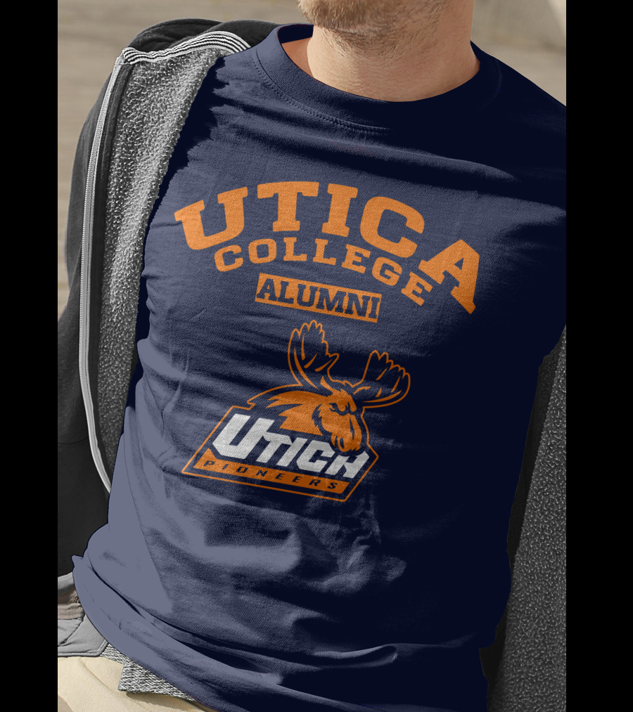 Utica College Alumni Utica Pioneers Moose T-Shirt