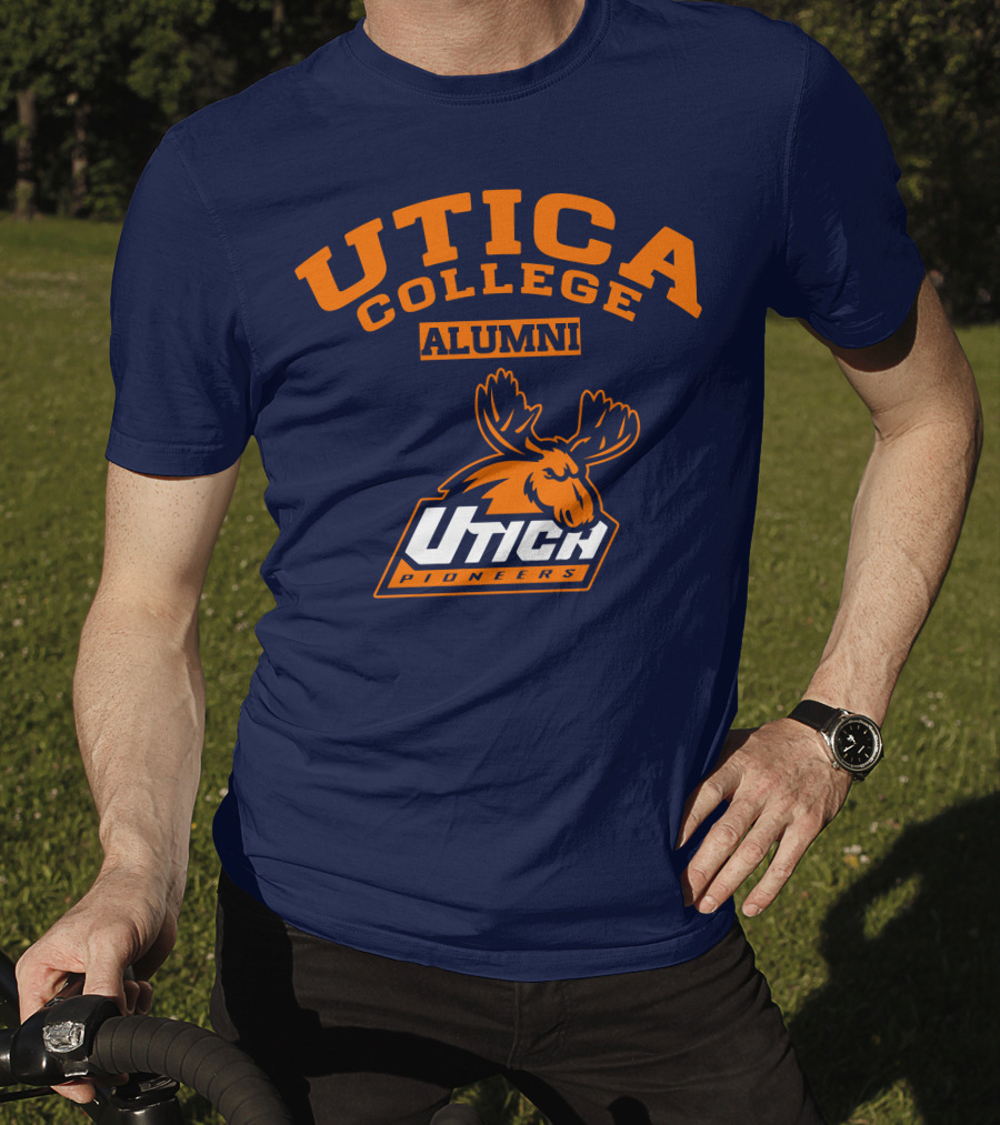 Utica College Alumni Utica Pioneers Moose T-Shirt