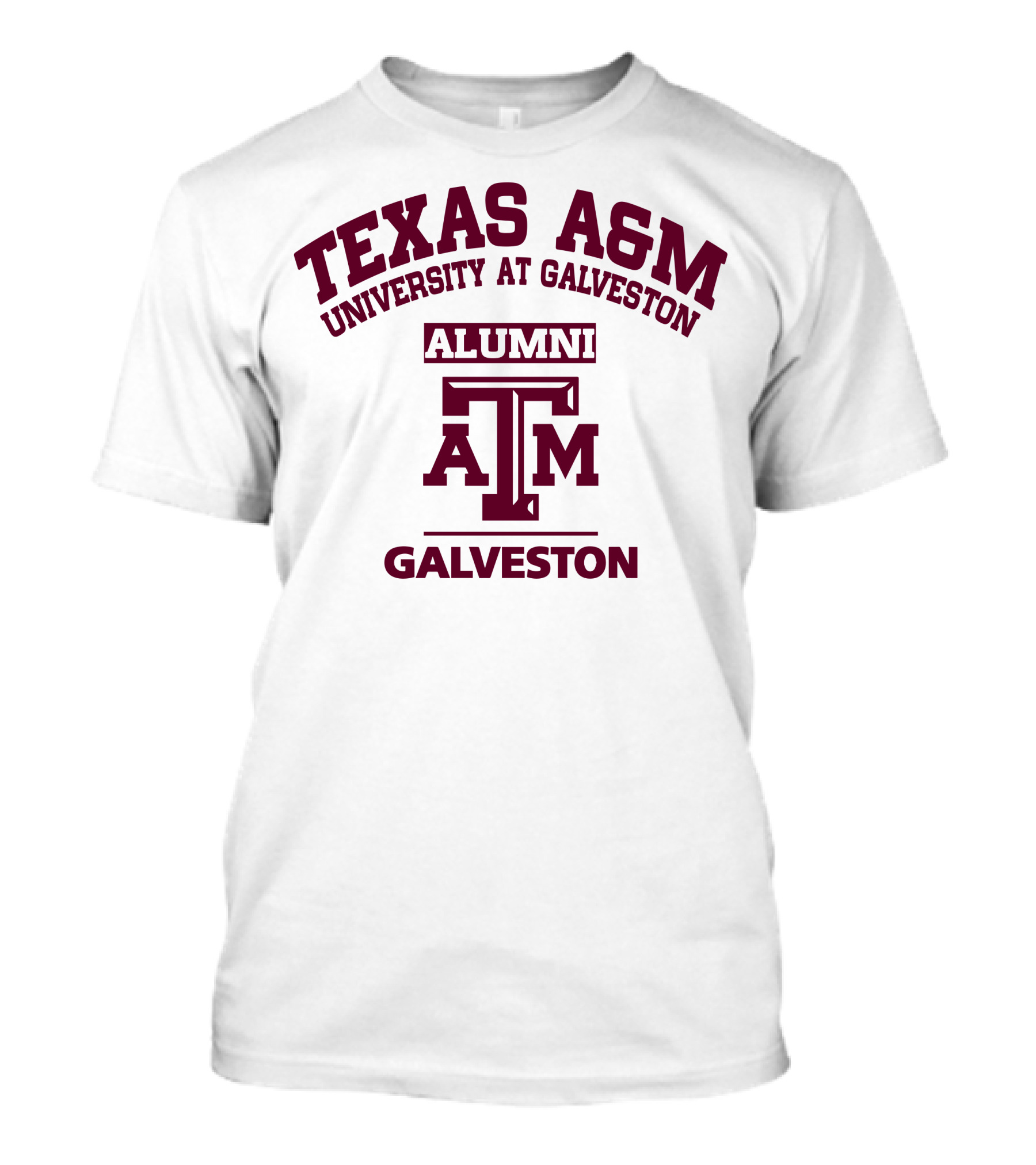 Texas A&M University At Galveston Alumni Aggies Logo Galveston T-Shirt