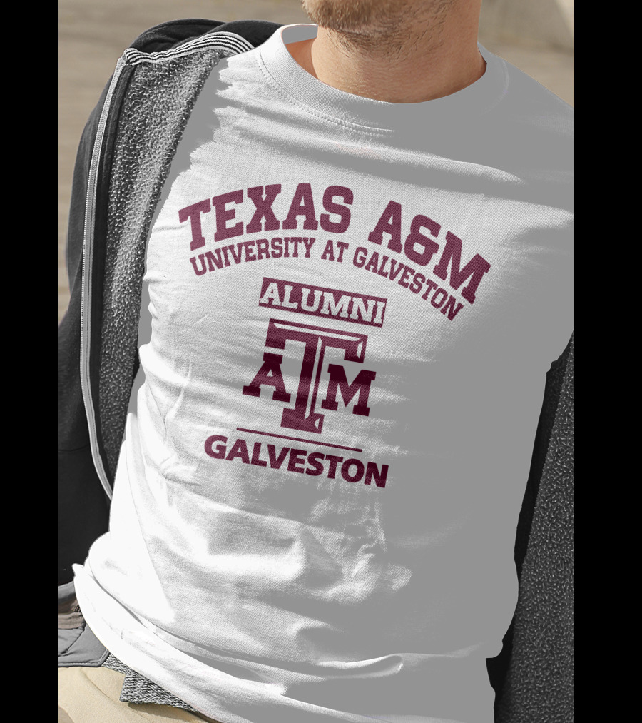 Texas A&M University At Galveston Alumni Aggies Logo Galveston T-Shirt