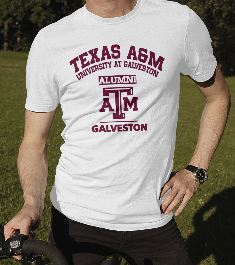 Texas A&M University At Galveston Alumni Aggies Logo Galveston T-Shirt