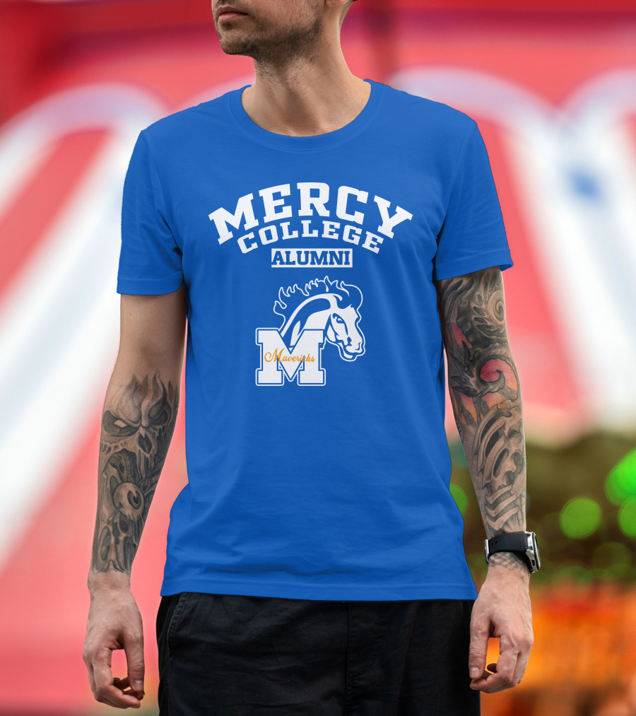 Mercy College Alumni Mavericks NY T-Shirt