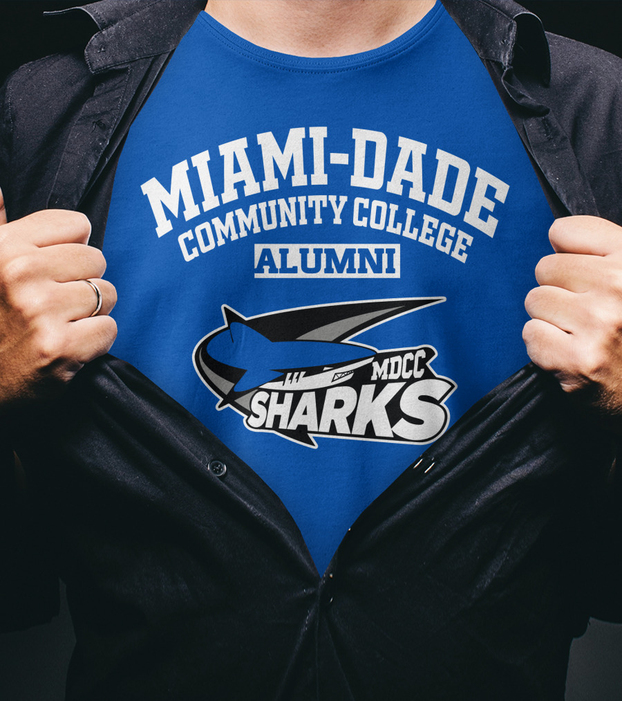 Miami-Dade Community College Alumni MDCC Sharks T-Shirt