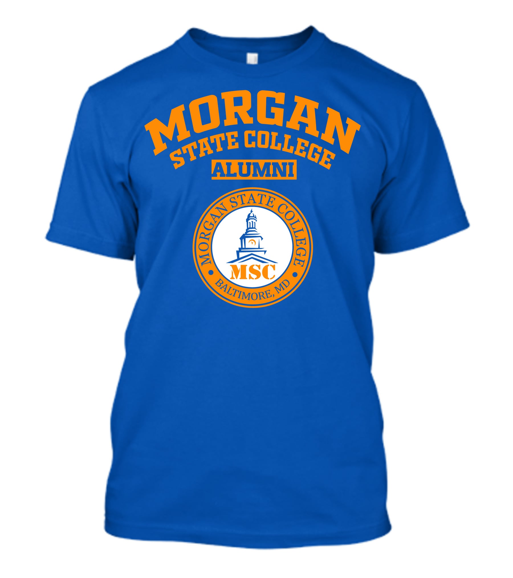 Morgan State College Alumni Baltimore MD MSC T-Shirt
