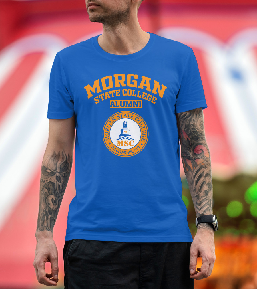 Morgan State College Alumni Baltimore MD MSC T-Shirt