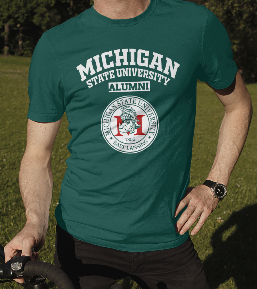 Michigan State University Alumni East Lansing 1855 T-Shirt