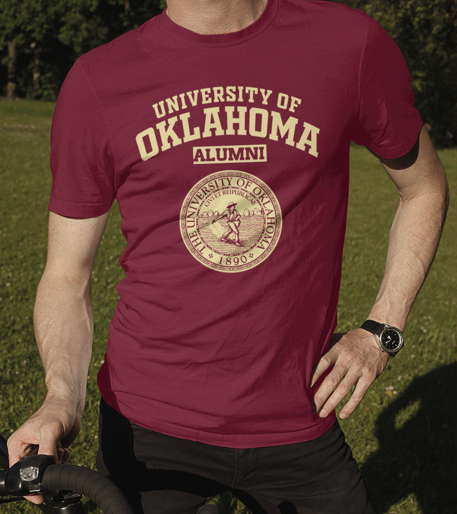 University Of Oklahoma Alumni 1890 Seal T-Shirt