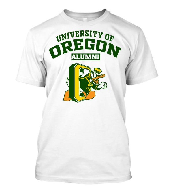 UNIVERSITY OF OREGON ALUMNI DUCK MASCOT T-Shirt