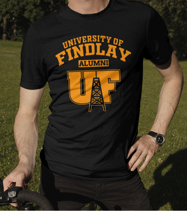 University Of Findlay Alumni UF Oil Derrick T-Shirt