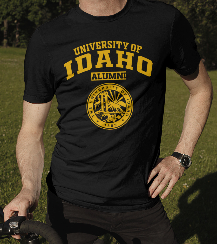 University Of Idaho Alumni 1889 Logo Seal T-Shirt