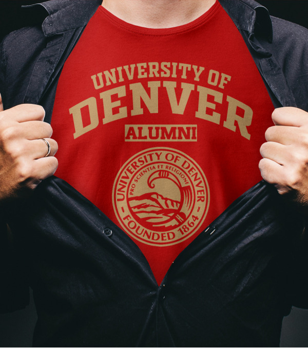 University Of Denver Alumni Pro Scientia Et Religione Founded 1864 T-Shirt
