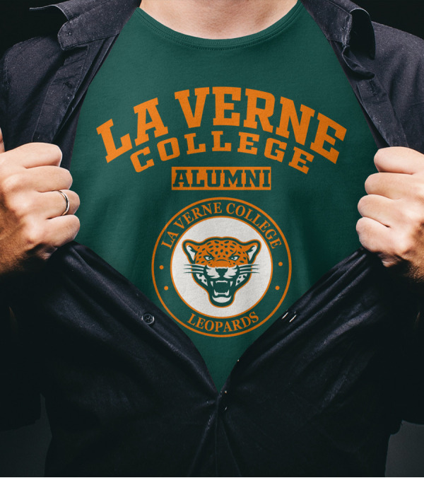 La Verne College Alumni Leopards T-Shirt
