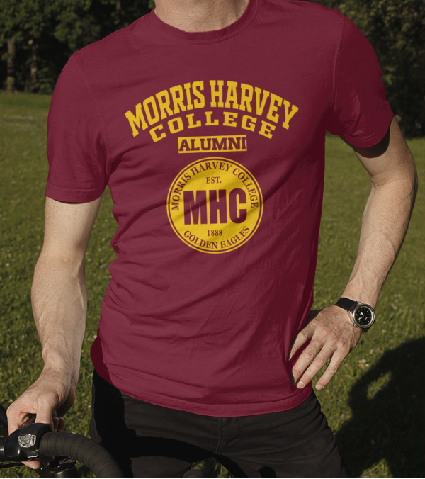 Morris Harvey College Alumni MHC Established 1888 Golden Eagles T-Shirt
