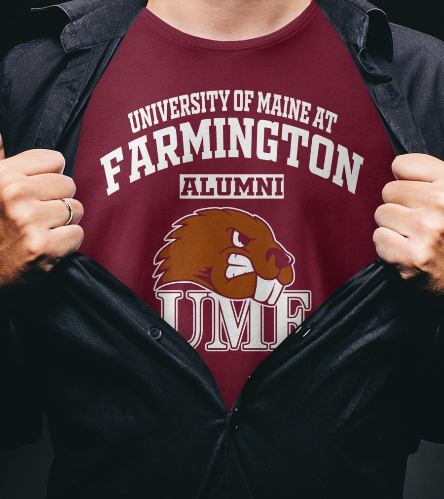 University Of Maine At Farmington Alumni Umf Beavers T-Shirt