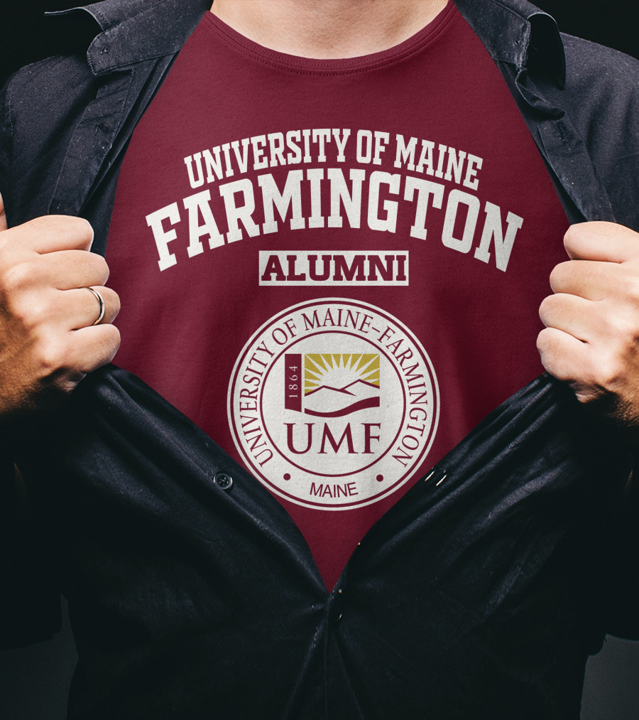 University Of Maine Farmington Alumni UMF 1864 Maine T-Shirt