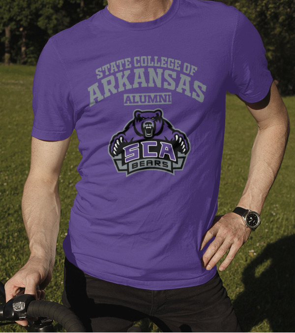 State College Of Arkansas Alumni SCA Bears T-Shirt