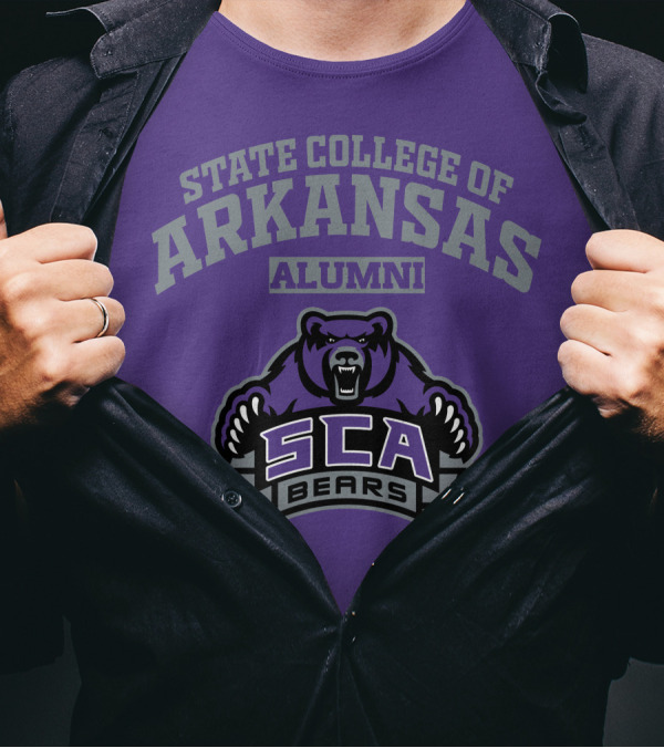 State College Of Arkansas Alumni SCA Bears T-Shirt