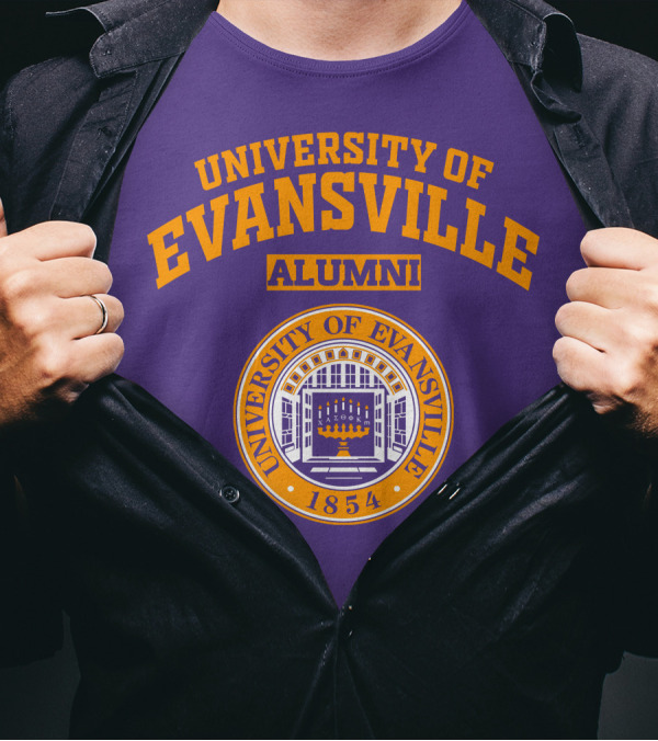 UNIVERSITY OF EVANSVILLE ALUMNI 1854 T-Shirt