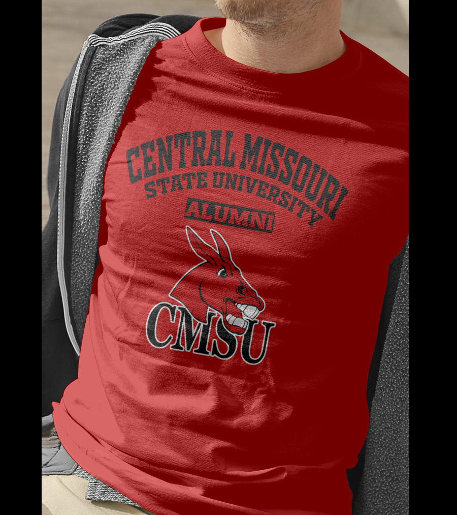 Central Missouri State University Alumni CMSU Mule T-Shirt