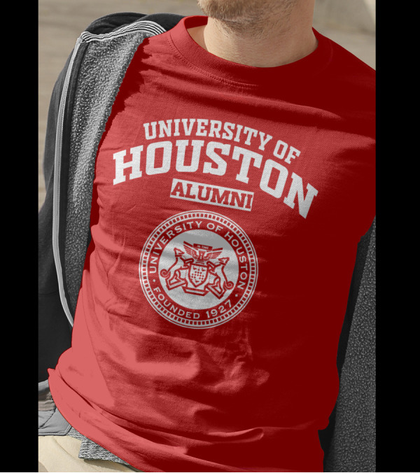 University Of Houston Alumni Founded 1927 Seal T-Shirt