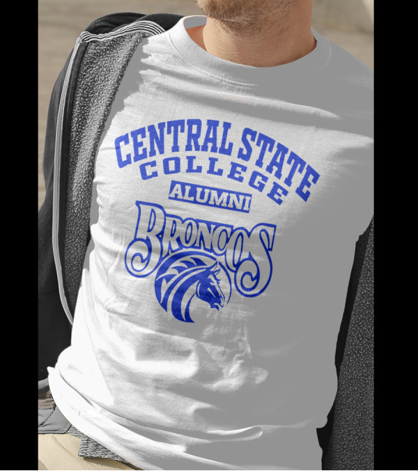 Central State College Alumni Broncos T-Shirt
