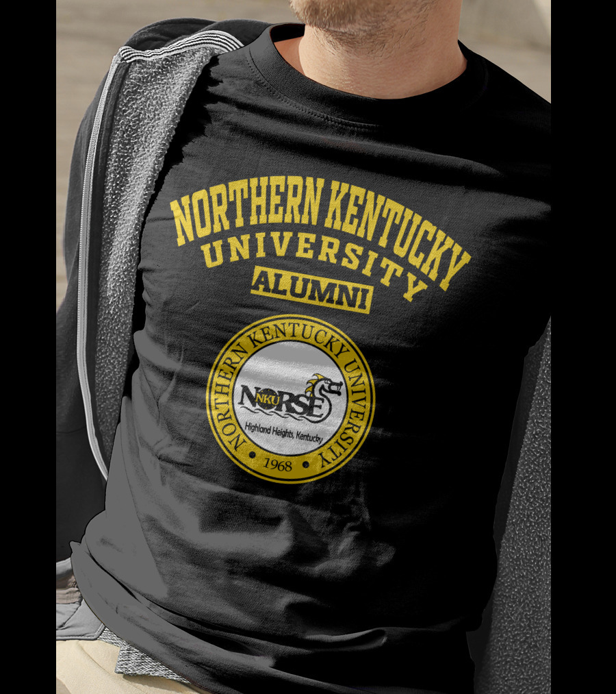 Northern Kentucky University Alumni Norse Highland Heights Kentucky 1968 T-Shirt