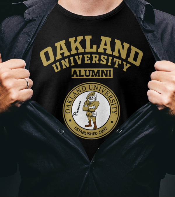 Oakland University Alumni Pioneers Established 1957 T-Shirt
