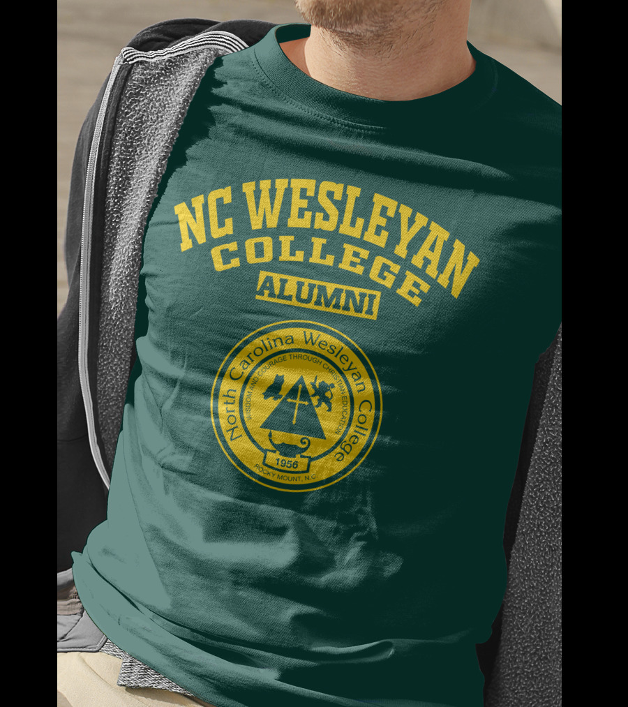 NC Wesleyan College Alumni North Carolina Wesleyan College Rocky Mount N.C. 1956 T-Shirt