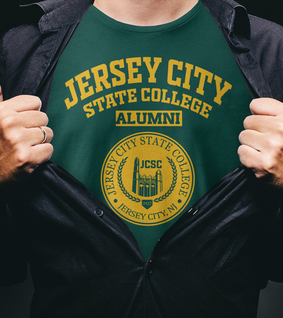 Jersey City State College Alumni 1927 JCSC Jersey City NJ T-Shirt