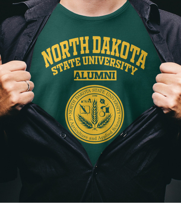 North Dakota State University Alumni Seal Of Agriculture And Applied Science T-Shirt
