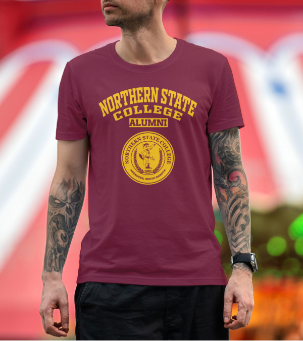 Premium T-Shirt: Northern State College Alumni Aberdeen South Dakota 1901 T-Shirt Northern State College Alumni Aberdeen South Dakota 1901 T-Shirt