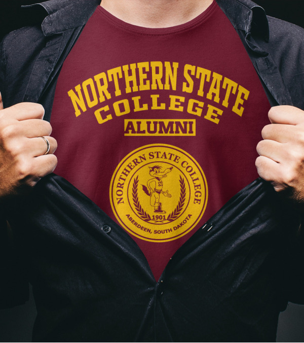 Northern State College Alumni Aberdeen South Dakota 1901 T-Shirt