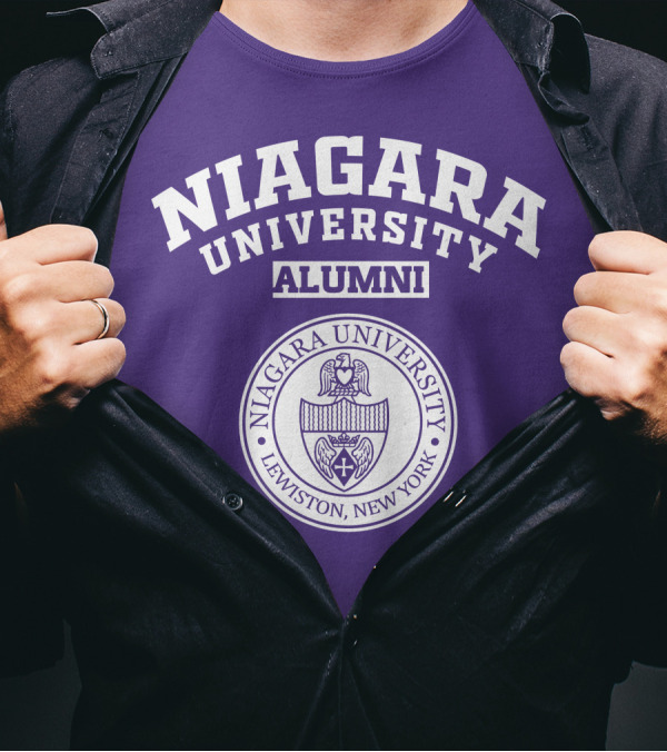 Niagara University Alumni Lewiston New York Seal T-Shirt