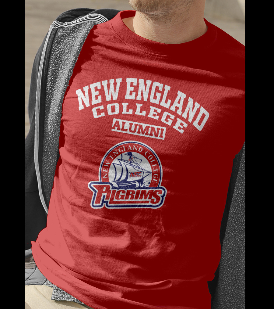 New England College Alumni Pilgrims NEC T-Shirt