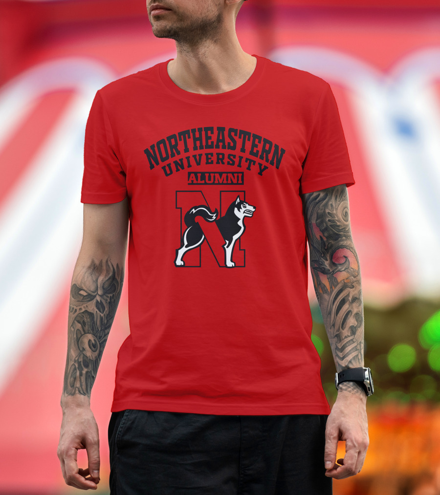 Northeastern University Alumni Husky T-Shirt