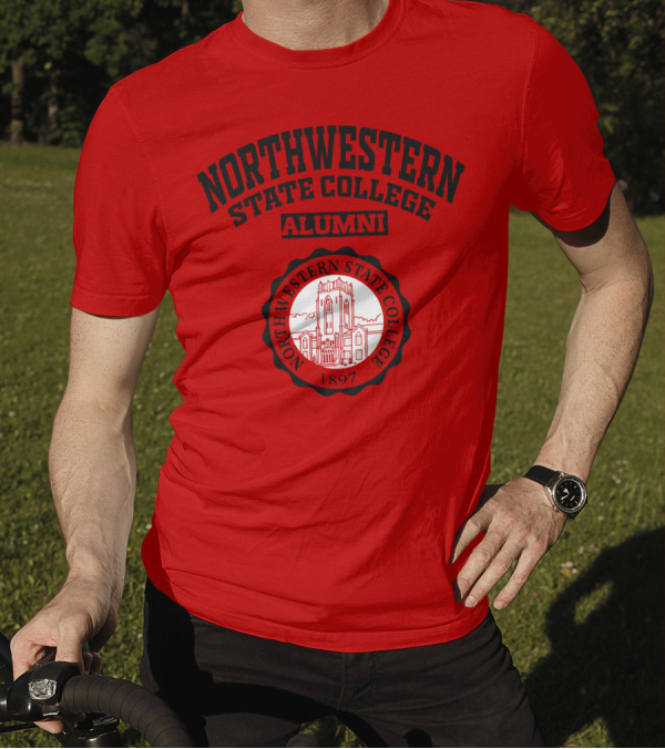 Northwestern State College Alumni 1897 Emblem T-Shirt
