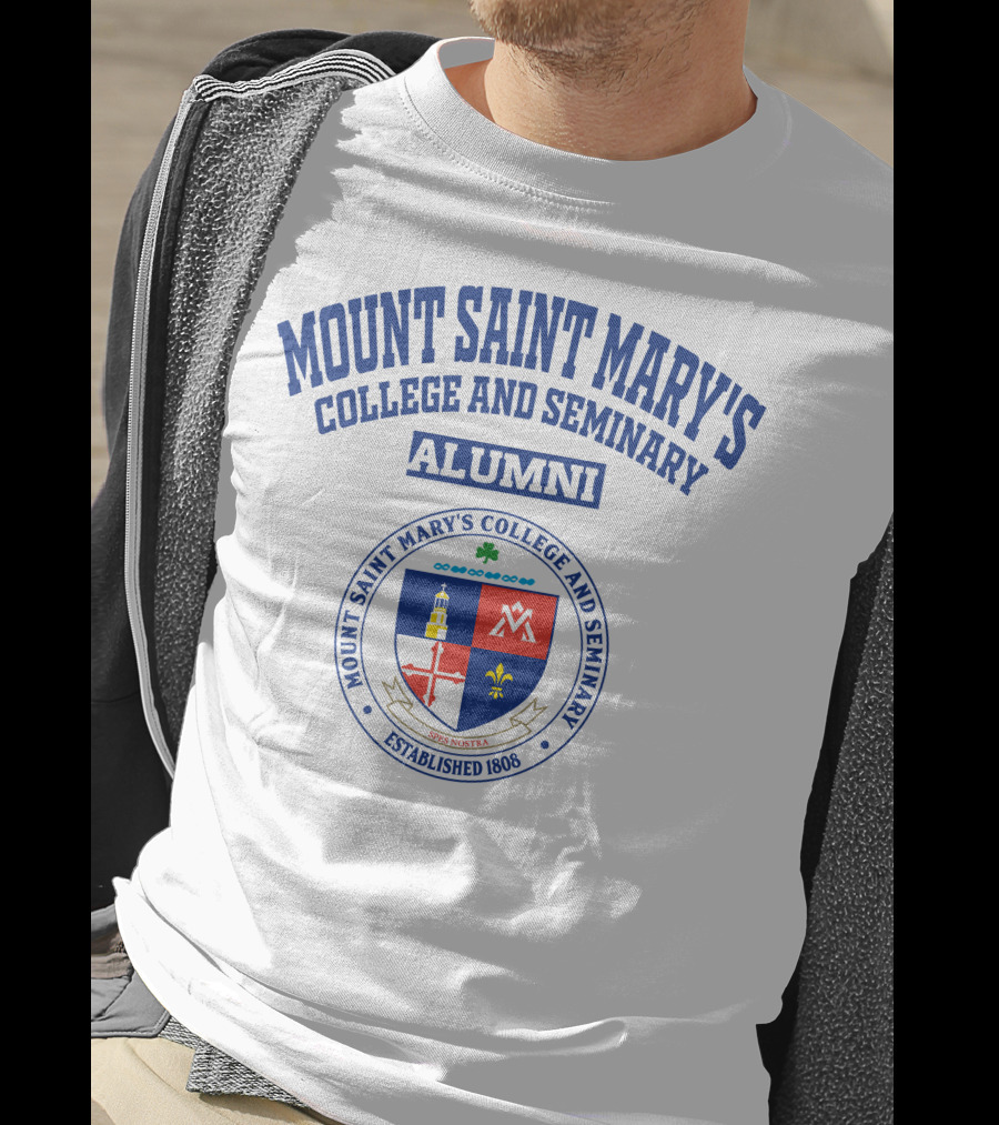 Mount Saint Mary's College And Seminary Alumni Established 1808 Seal T-Shirt