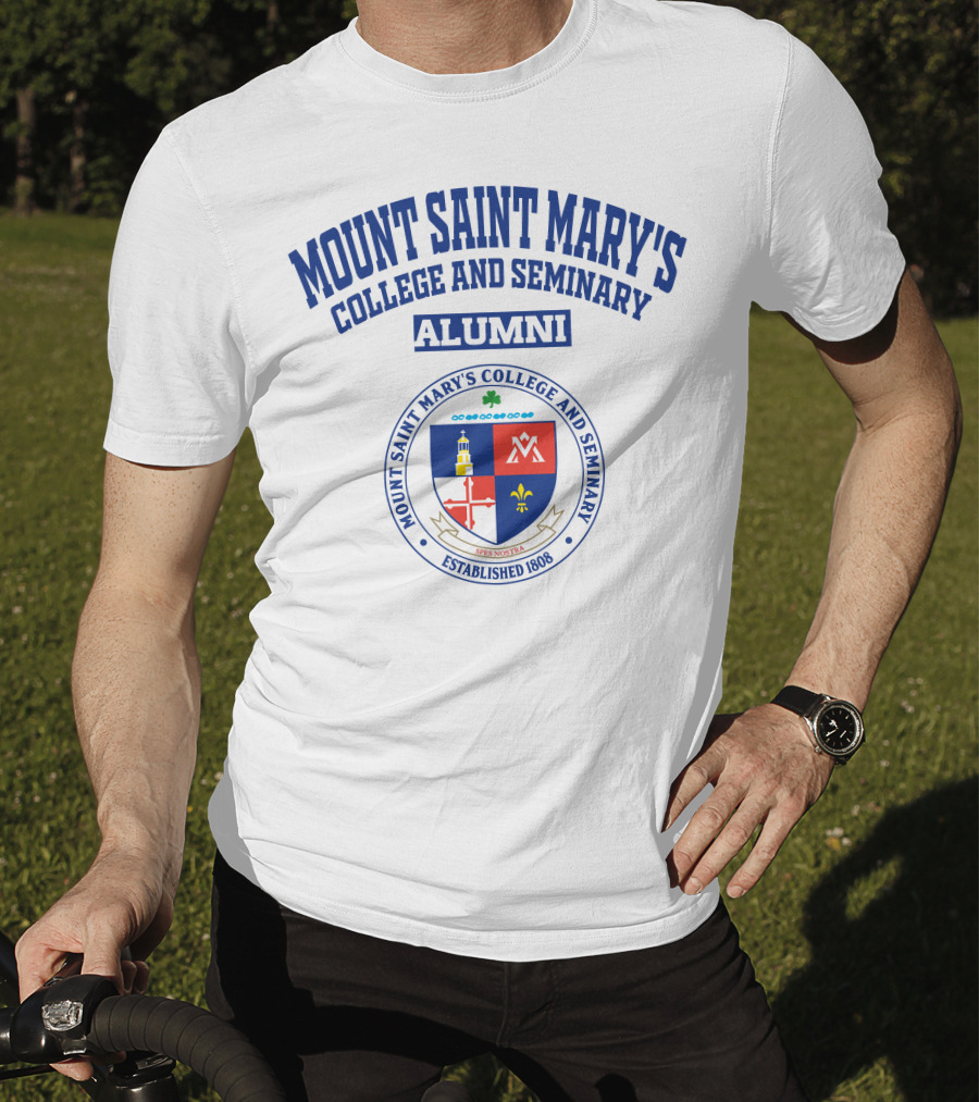 Mount Saint Mary's College And Seminary Alumni Established 1808 Seal T-Shirt