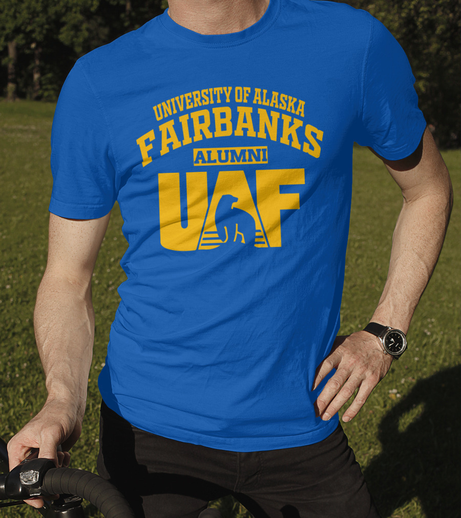 University Of Alaska Fairbanks Alumni UAF Bear T-Shirt