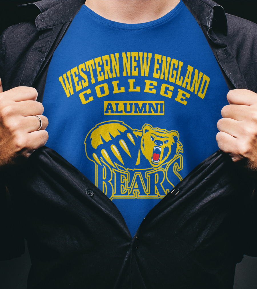 Western New England College Alumni Bears T-Shirt